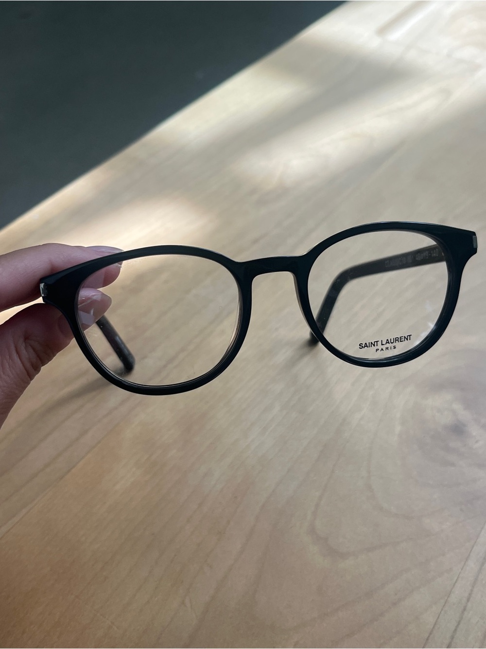 Saint Lauren Classic 10 - Black Acetate Eyeglass Frames
